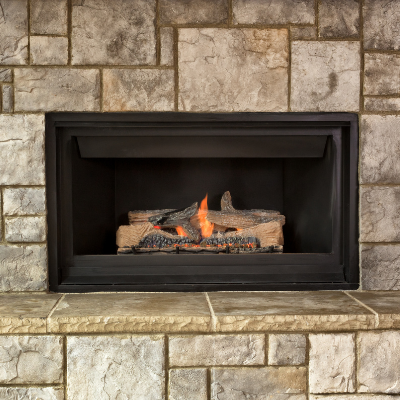 gas fireplace