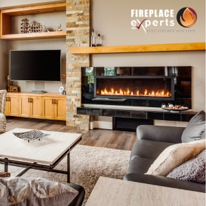 gas fireplace cleaning