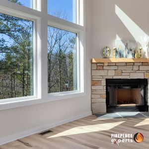 fireplace makeover 